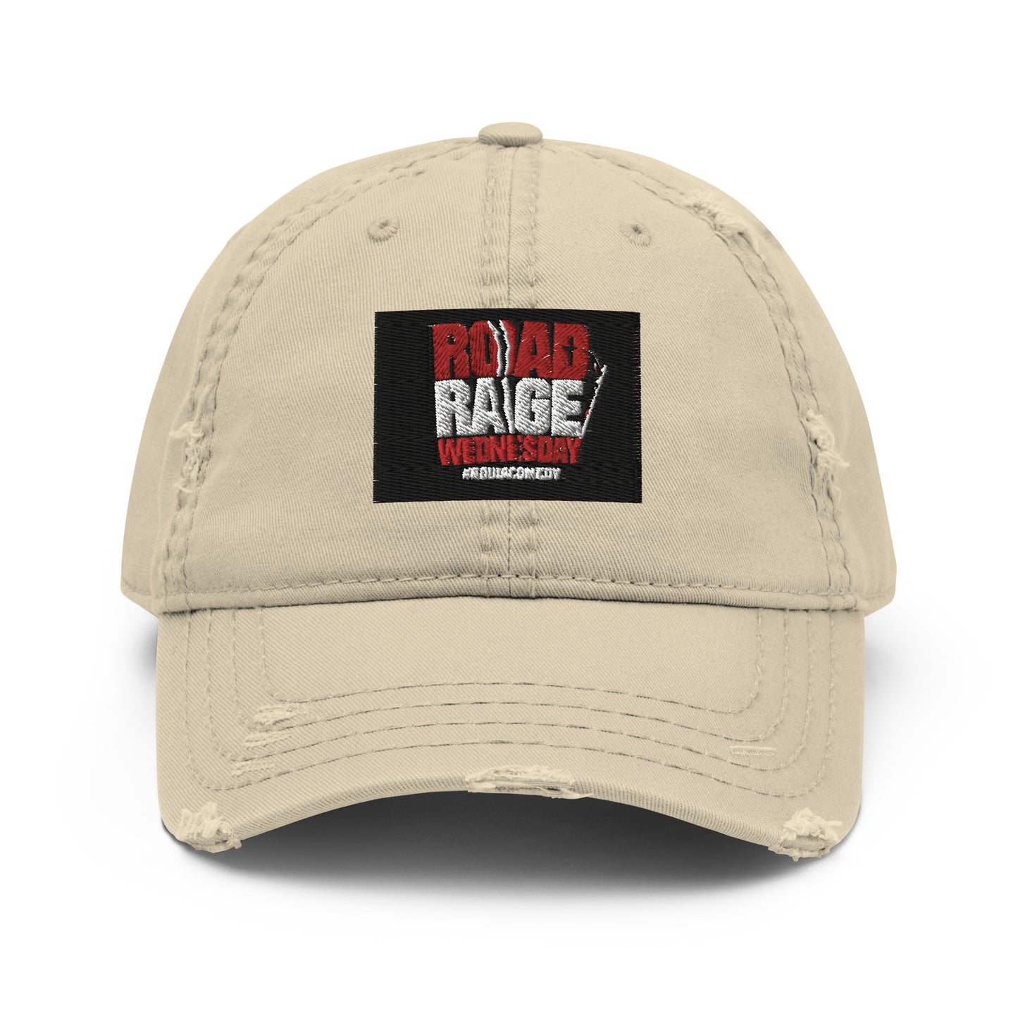 Distressed Dad Hat ROAD RAGE