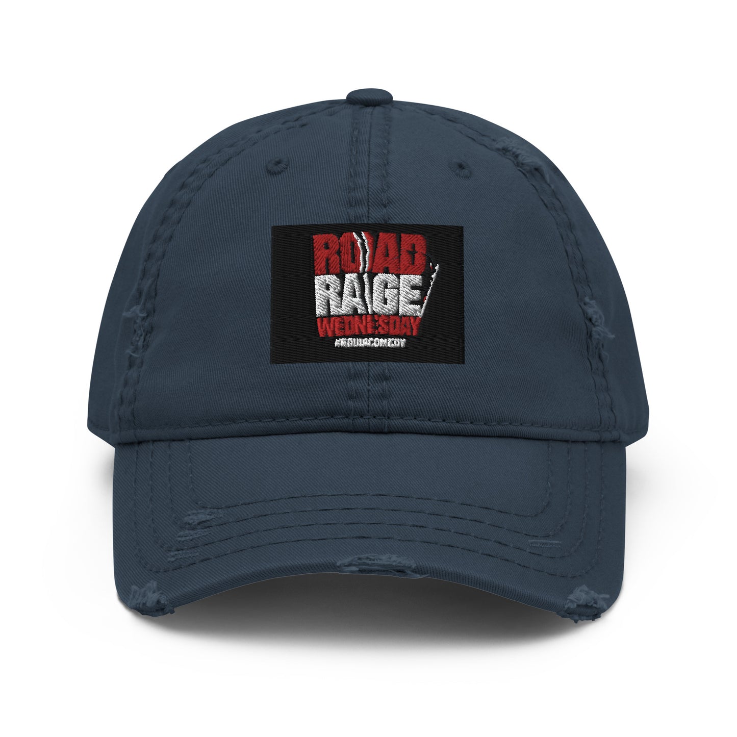 Distressed Dad Hat ROAD RAGE